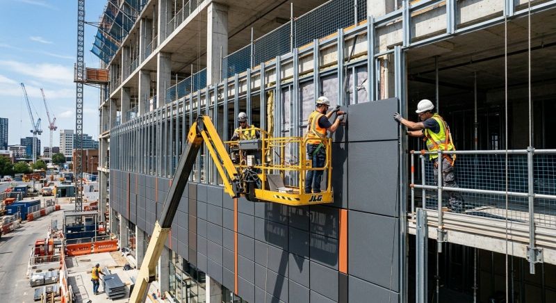 Our team working on Concrete Installation projects in York, PA