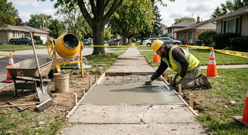 Concrete Installation in York, PA