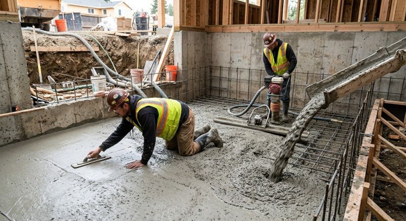 Basement Concrete Installation in Glenville, PA
