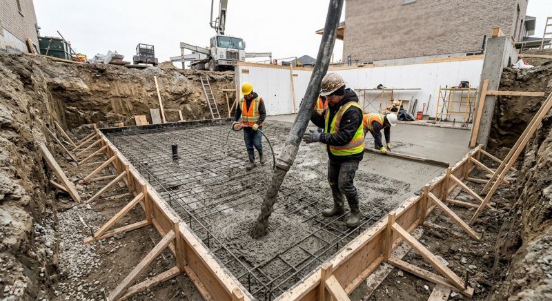 Basement Concrete Installation in Lewisberry, PA