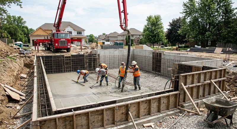 Basement Concrete Installation in York, PA
