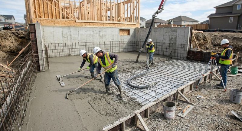 Basement Slab Installation in York, PA