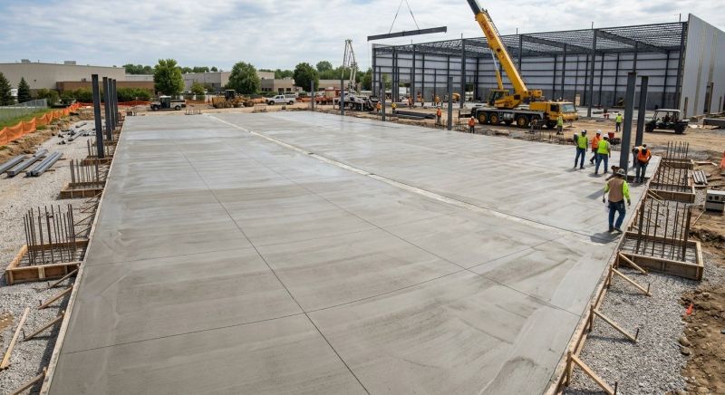 Commercial Slab Construction in Parkton, MD