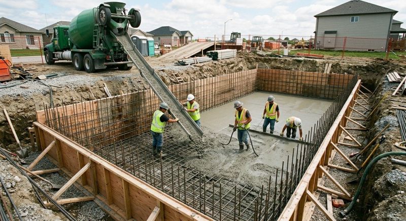 Concrete Basement Pouring in York, PA