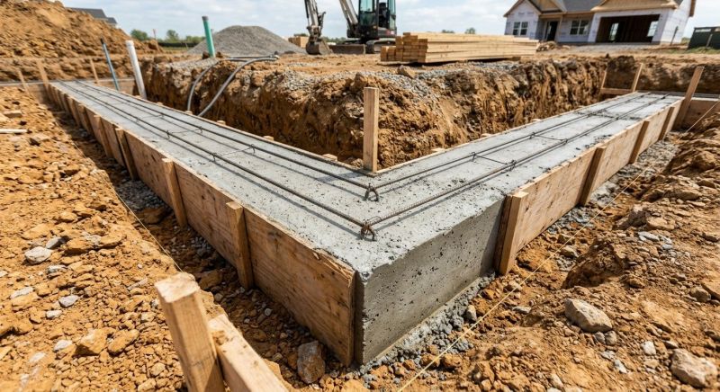 Foundation Footer Installation in York, PA