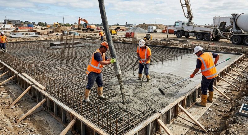 Foundation Wall Pouring in New Cumberland, PA