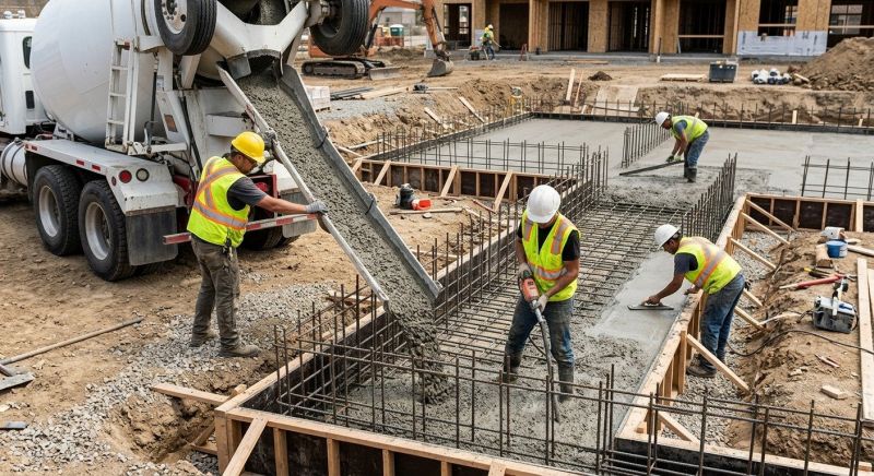 Foundation Wall Pouring in Palmyra, PA