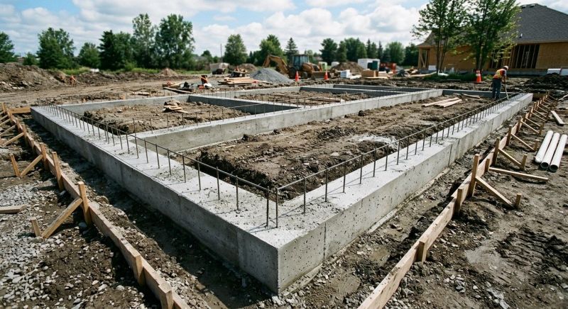 House Footing Construction in York, PA